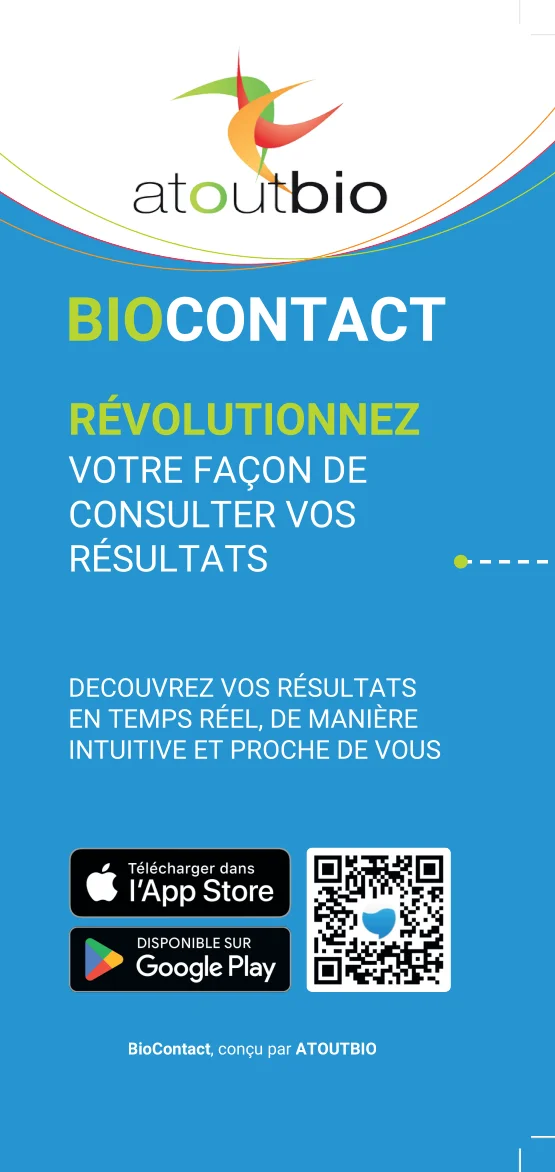 Consulter mes résultats (BioContact)